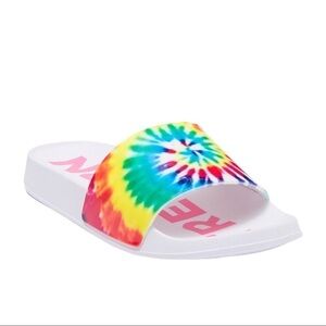 Tretorn Scout Tie-Dye Slides NWT Size 6